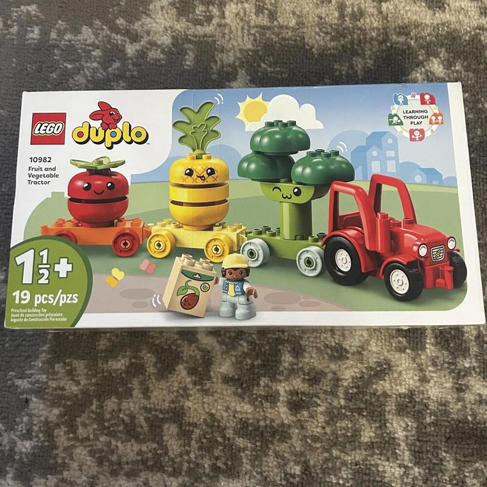 Lego Duplo My First Vegetable Tractor Toy (NEW)